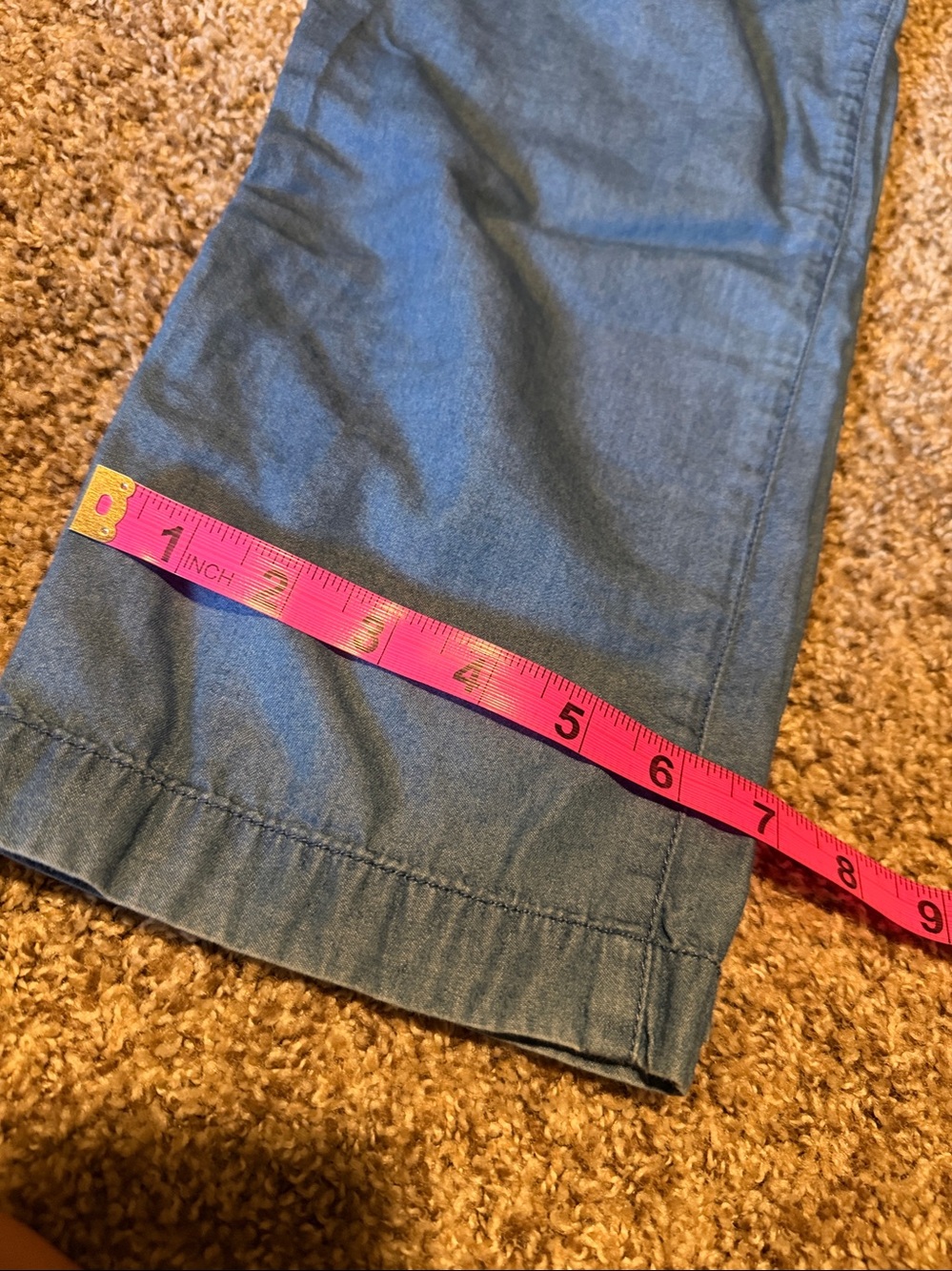 Ruby Rd blue pull-on pants (8P) - EUC! - Picture 6 of 7